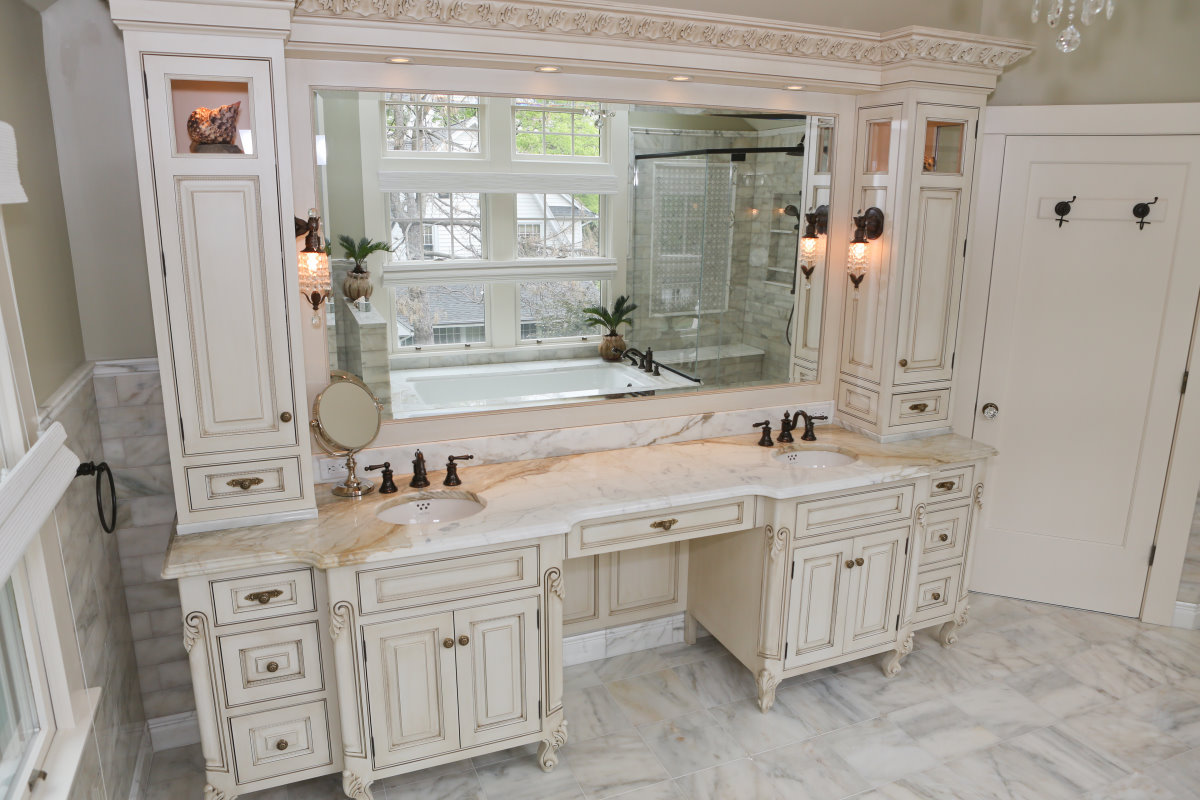 Baths James Kershaw Associates, French Country Double Sink Bathroom Vanity